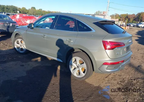 2024 Audi Q5 Sportback Premium Plus 45 Tfsi S Line Quattro S Tronic from USA, damaged, VIN WA15AAFY6R2085296